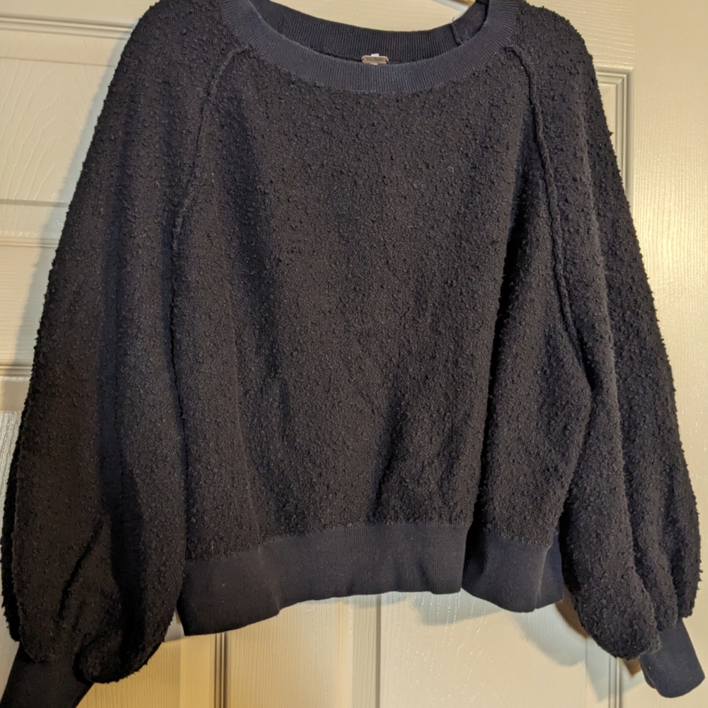 Free People Boucle Top